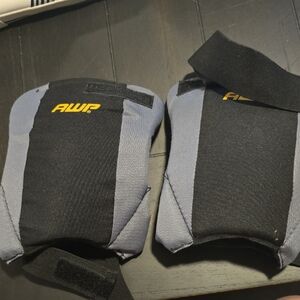 Black and Gray Protective Knee Pads for Home Projects